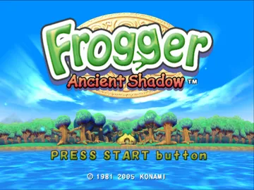 Frogger - Ancient Shadow screen shot title